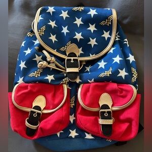 Wonder Woman backpack
Worn once